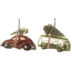 Decoris Weihnachtsbaumfigur Auto