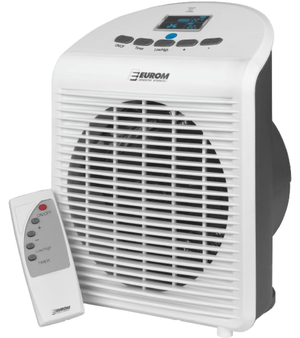 Eurom safe-t-LCD ventilatorkachel 2000 watt