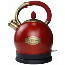 Kaiser Empire WK 2000 RotEm Exklusiver Retro Wasserkocher
