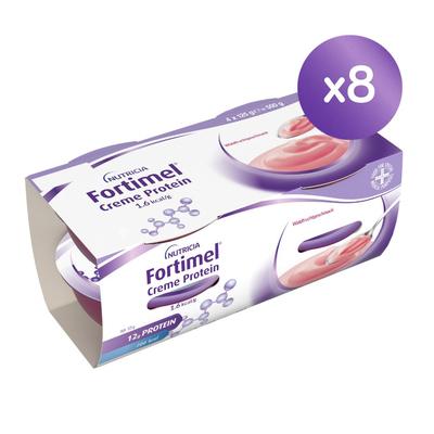Fortimel Creme Protein Waldfrucht 8x4x125 g Flüssigkeit