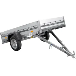 Anhänger mit ALU-Bordwänden 230x125 Unitrailer Garden 230 KIPP ALU