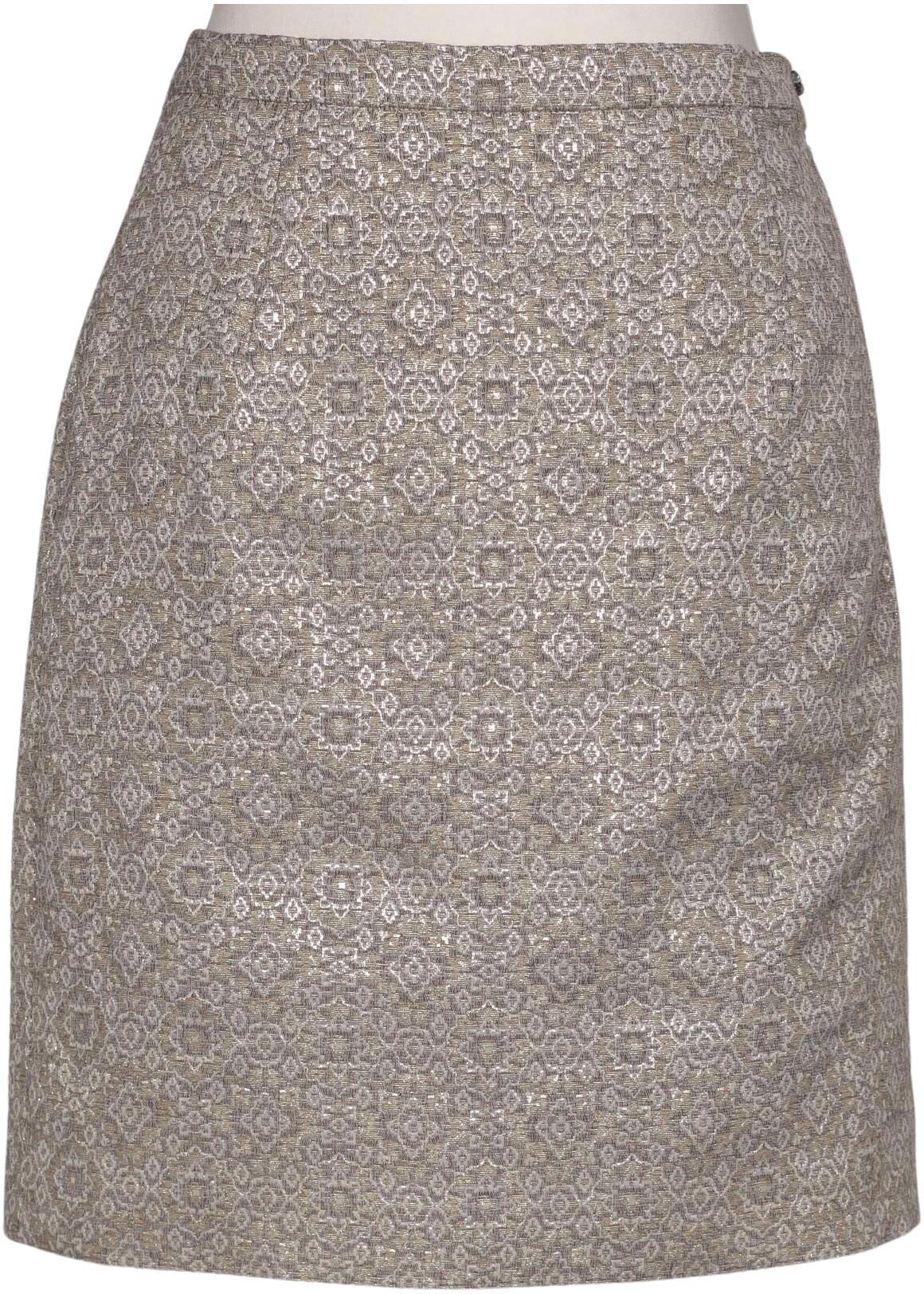 Weekend Max Mara Damen Rock, Beige, Gr. EU 34 (IT 40), Baumwolle / Synthetik / Viskose - Second Hand