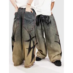 Vitriol Colossal Drip Jeans ombre wash Gr. 32