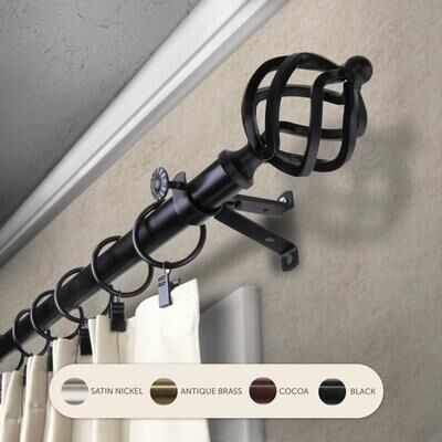 InStyleDesign Torison Adjustable Curtain Rod