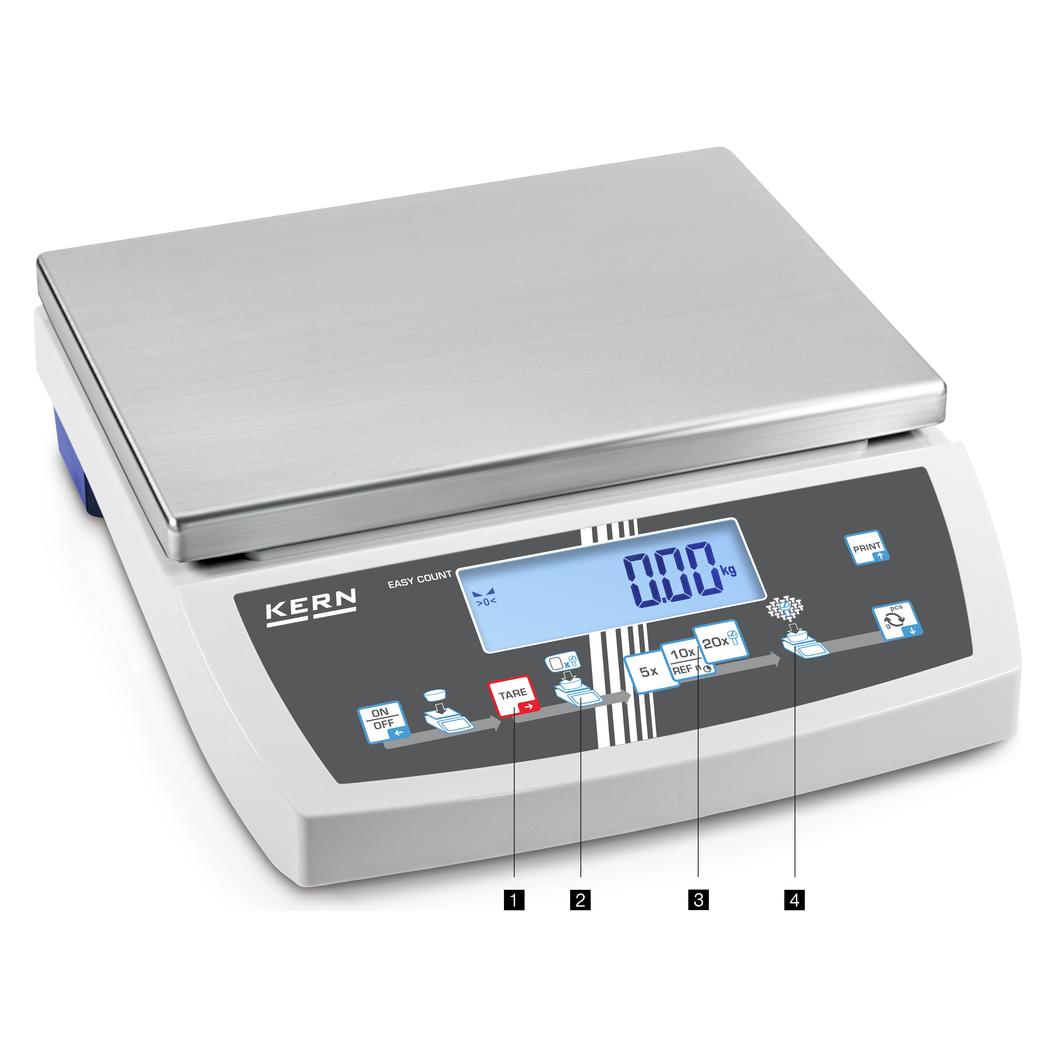 Kern ZählwaageMax 8 kg d=0,00005 kg (CKE 8K0.05)
