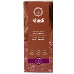 100g khadi Pflanzenhaarfarbe Hellbraun
