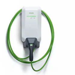 KEBA KeContact P40 Smart 11 kW, 3-phasig, Typ 2 Ladekabel 6 m, Weiß, MessEV, Dienstwagen, Hersteller-Art.-Nr. 144619