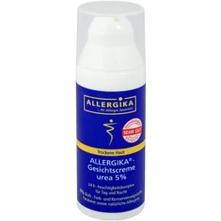 Allergika, Gesichtscreme, Gesichtscreme Urea 5% für trockene Haut, 50 ml Creme (50 ml, 24h Creme)