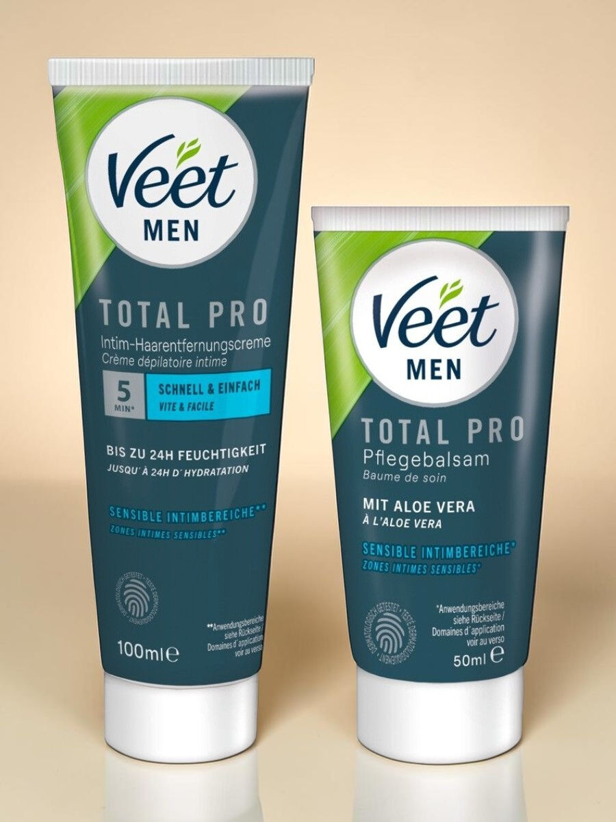 Veet Kit d'Épilation Intime Homme Complet