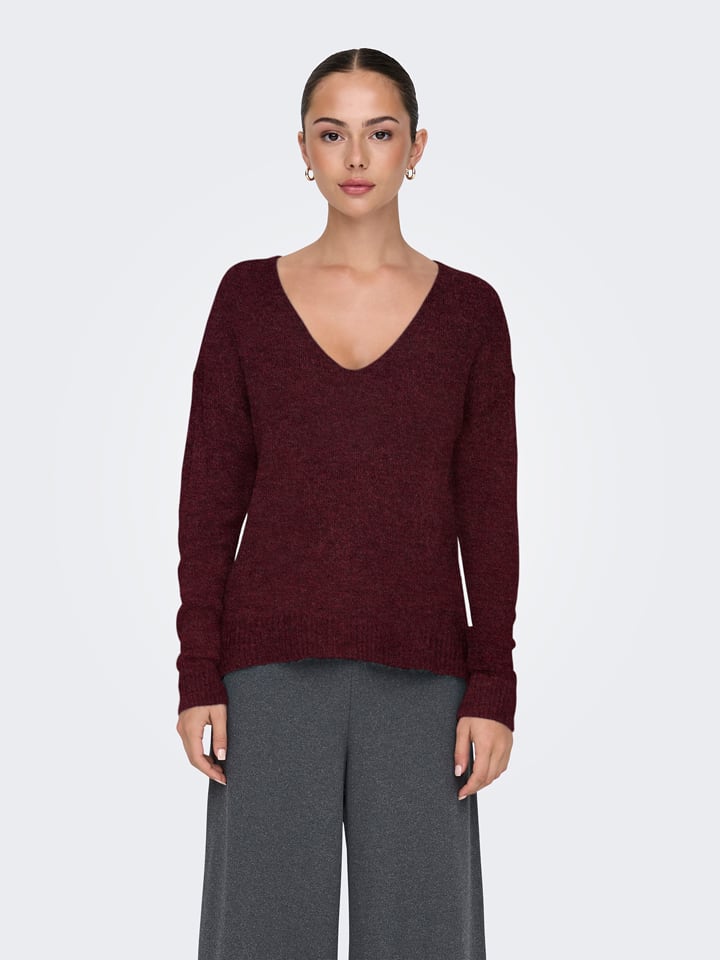 JDY Pullover in Rot - S