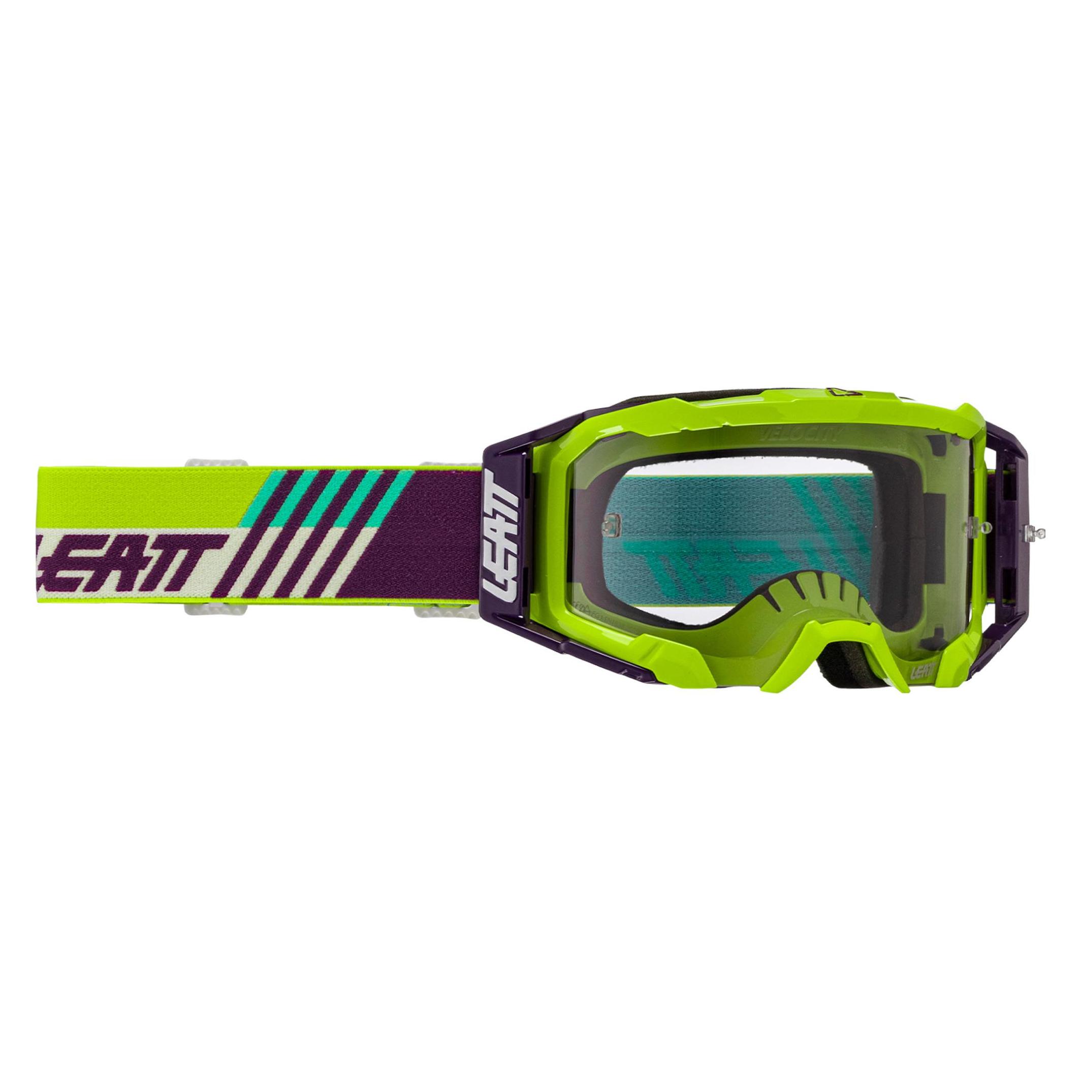 Leatt Velocity 5.5 Crystal Schutzbrille (Goggle_Velocity_5.5_Cryztal/Lime)