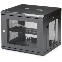 StarTech Zoll9U Wall Mount Server Rack Cabinet - 4-Post Adjustable Depth (2 Zoll Zoll to 19 Zoll Zoll)