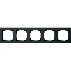 GIRA E2 RA5 SW - Rahmen schwarz matt,