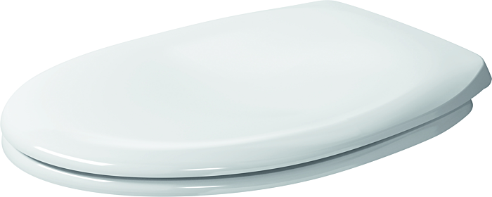 Duravit Duraplus WC-Sitz 0064200000 weiss, Scharniere Edelstahl