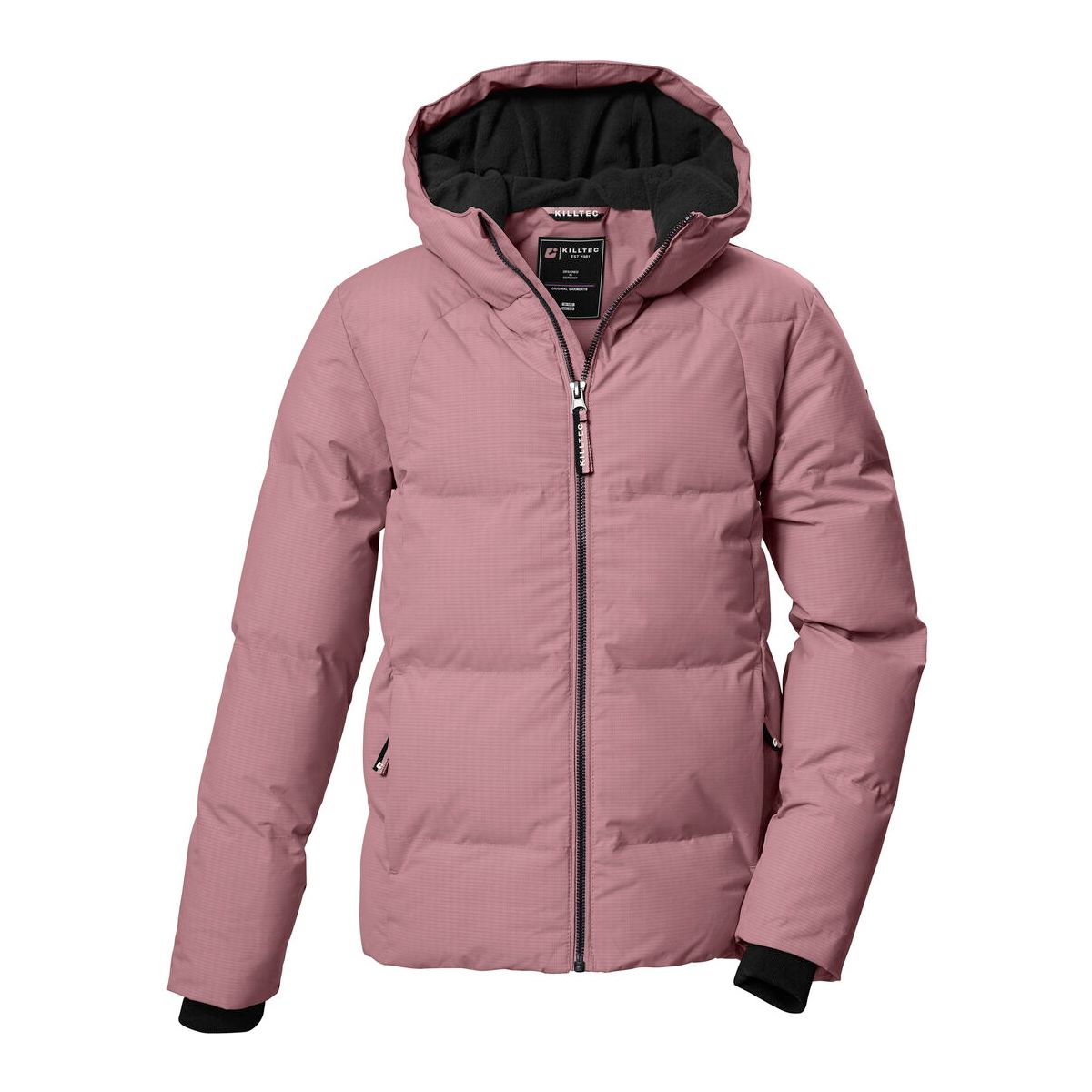 killtec KOW 357 Girls Quilted Jacket puderrosa (00427) 164 42150-000-00427-164