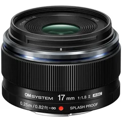 OM System M.Zuiko Digital ED 17mm F1.8 II schwarz