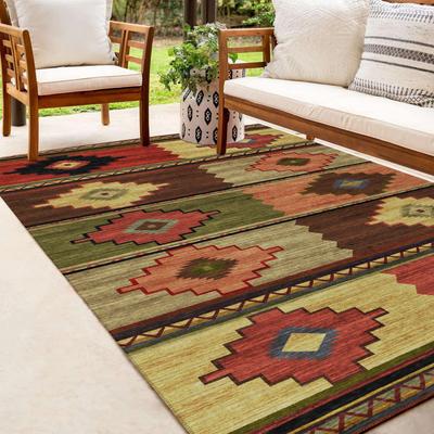 Addison Rugs Indoor/ Outdoor Sonora Boho Medallions Washable Rug