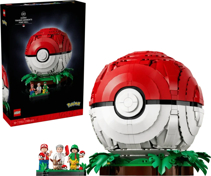 LEGO 72154 Pokéball mit Beeindruckenden Trainermomenten
