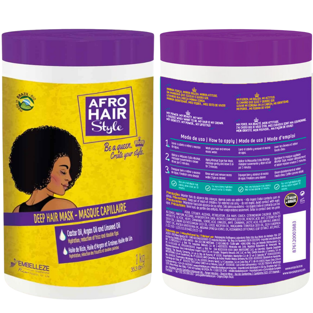 Novex AfroHair Style Deep Hair Mask 1000g