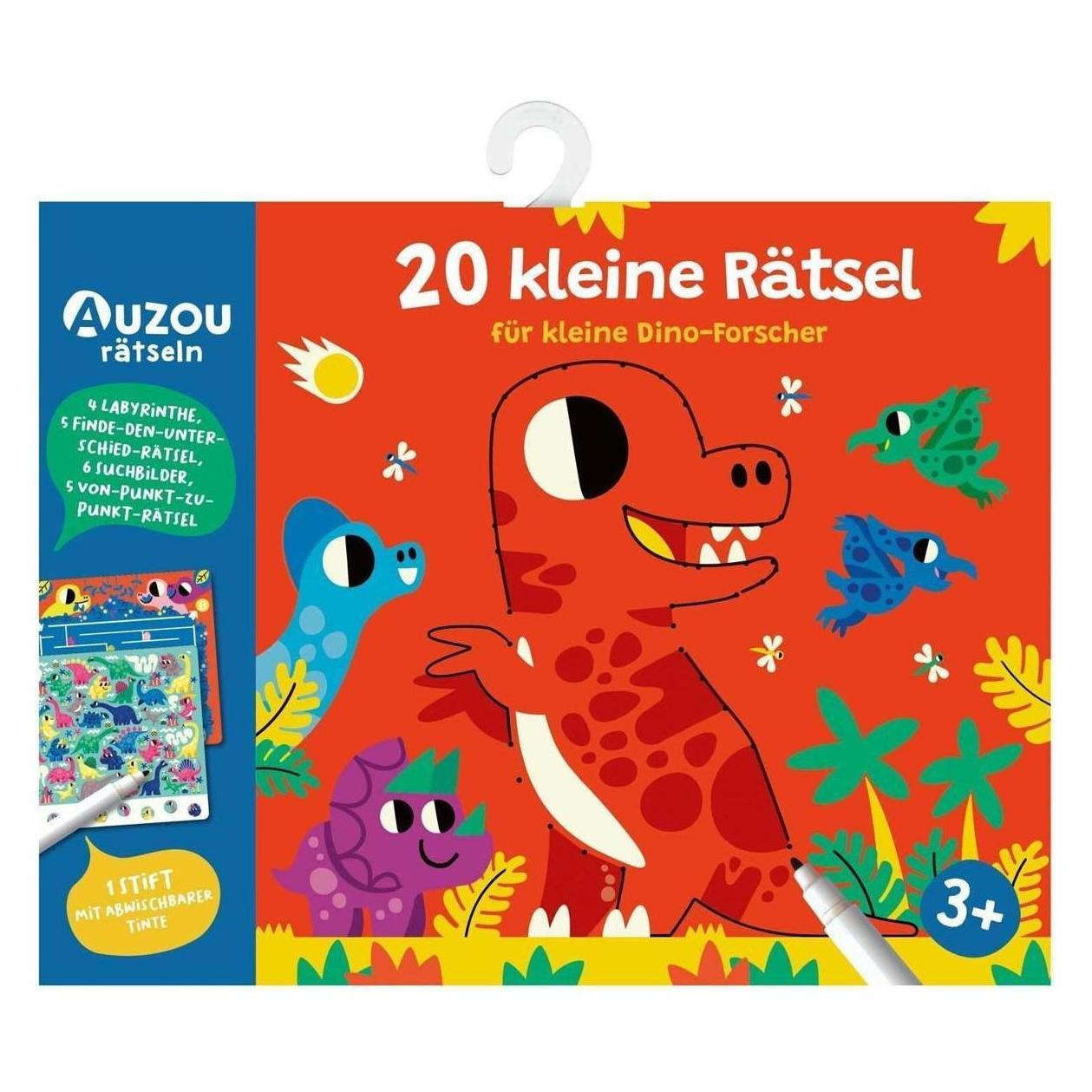 Auzou Pub 20 kl.Rätsel f.kl.Dino-Forscher.405096 (405096)