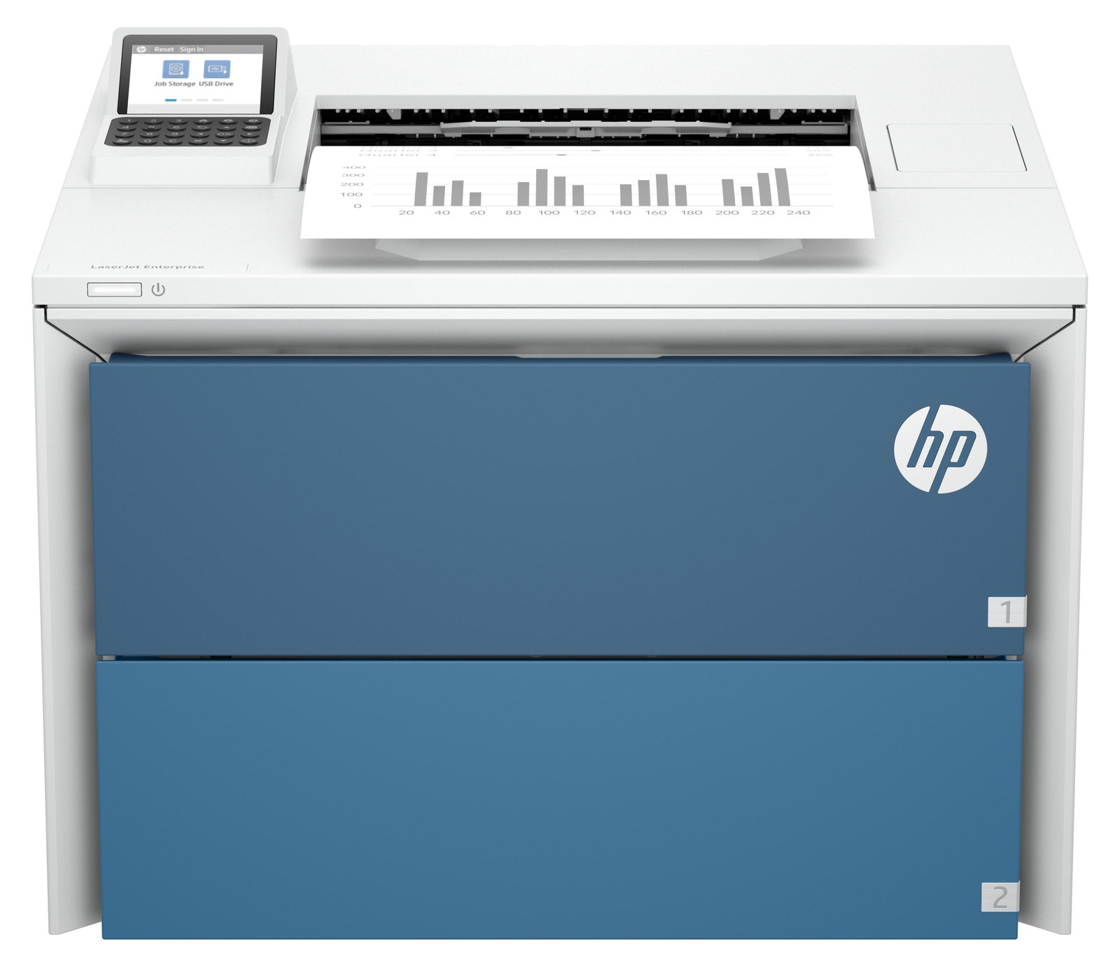 HP LaserJet Enterprise 5501dn Printer zwart-wit