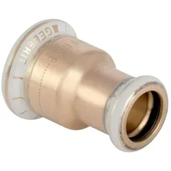 Geberit, Rohrverbindungstechnik, Muffe Mapress d= 22mm, reduziert, Kupfer