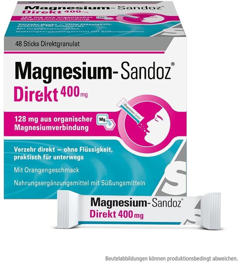 Magnesium-Sandoz® Direkt 400 mg Sticks