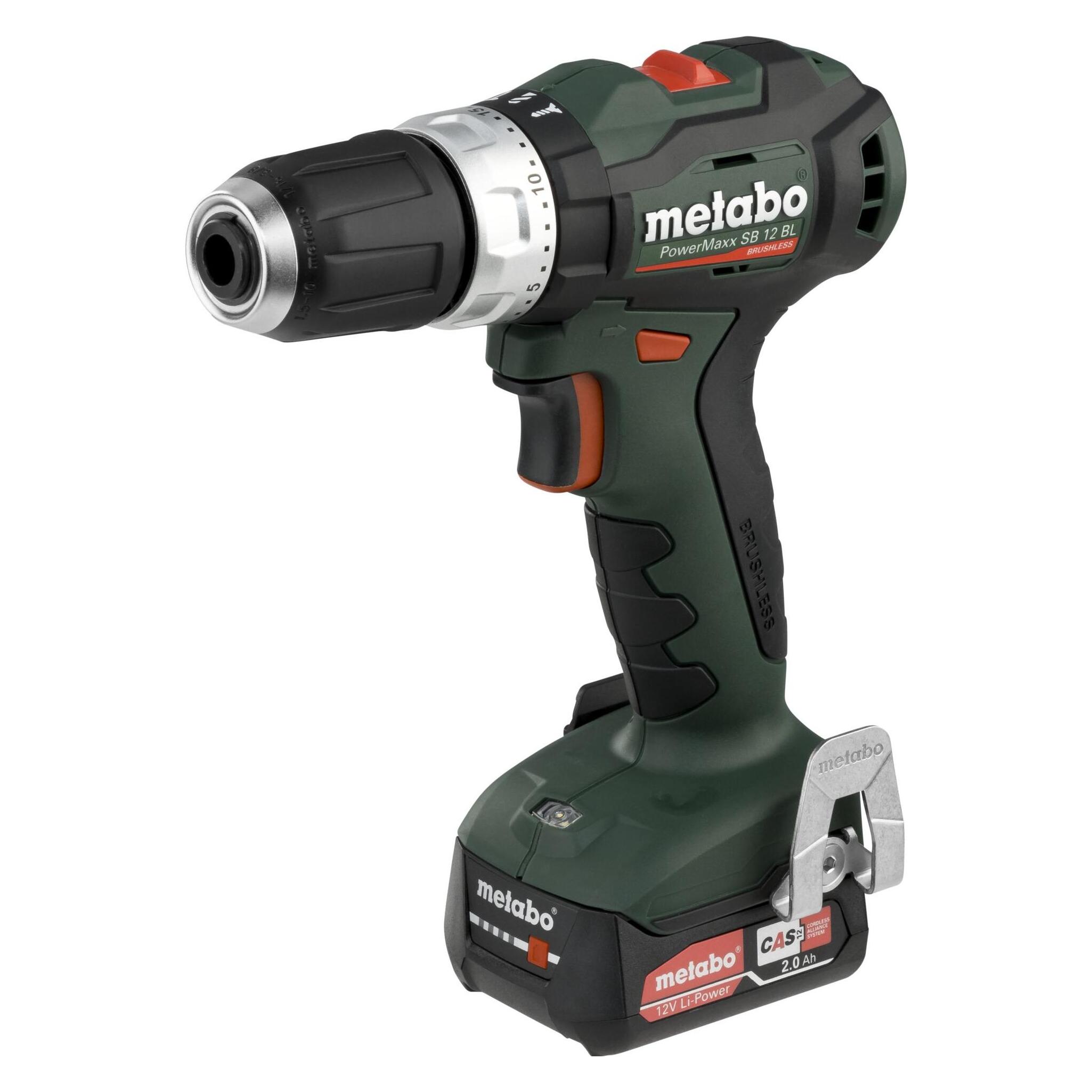 Metabo PowerMaxx SB 12 BL 2x 2,0Ah (Schlagbohrschrauber) (601046500)