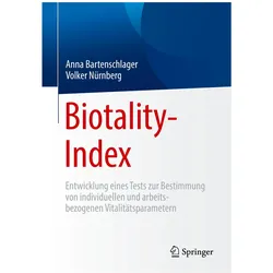 Biotality- Index, Fachbücher von Volker Nürnberg, Anna Bartenschlager