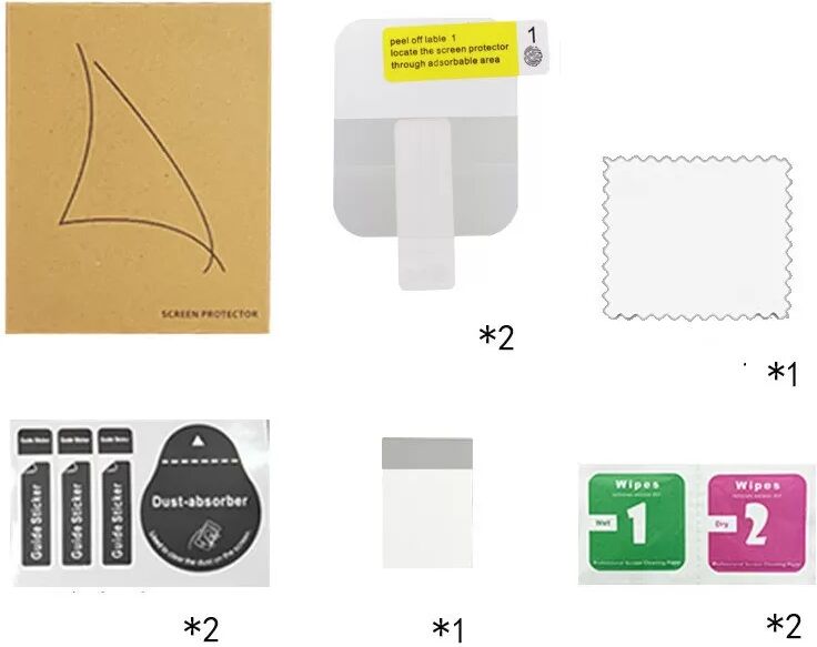 INF TPU Displayschutzfolie kompatibel mit Redmi Watch 3 - Selbsthaftende Positionierung (2er-Pack)