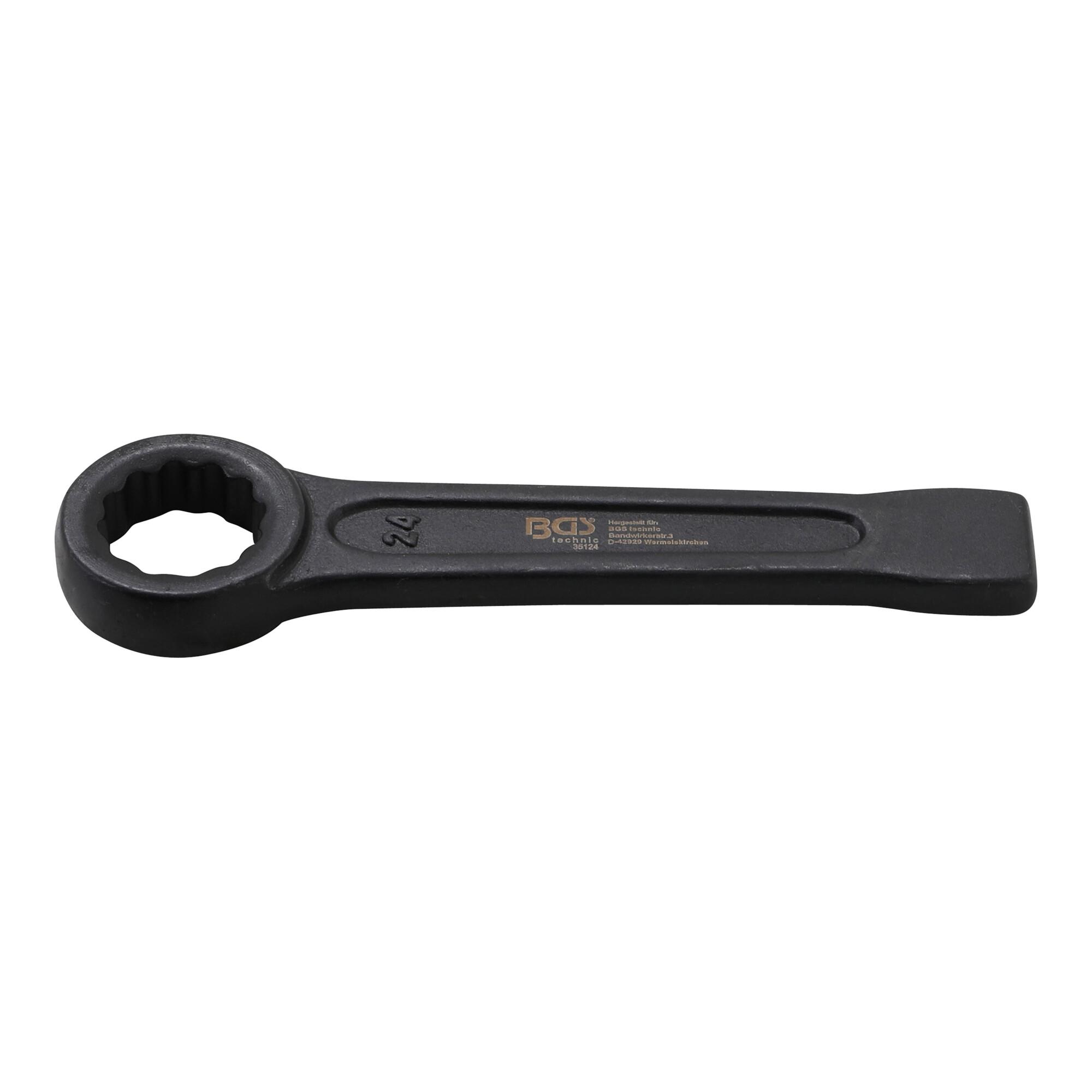 BGS Schlag-Ringschlüssel 35124, SW 24 mm ; BGS technic)