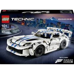 LEGO TECHNIC 42234 LEGO® TECHNIC Dodge Viper GTS-R Sportwagen; Bauset; Rennauto mit Lenkung, V10-Kolbenmotor und aufklappbaren Türen; Geburtstagsgeschenk für Kinder ab 10