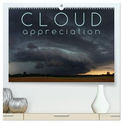 Cloud Appreciation (High Quality Premium Wall Calendar 2027 DIN A2 landscape),CALVENDO 12 Month Wall Calendar