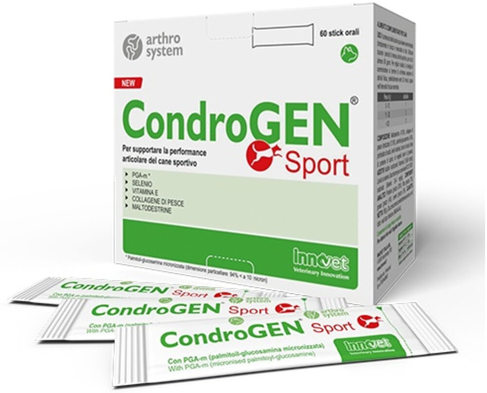 INNOVET Condrogen Sport Mangime Complementare per Cani 60 STICK