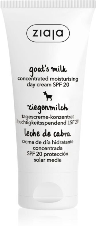 Ziaja Goat's Milk Feuchtigkeitsspendende Tagescreme SPF 20 50 ml