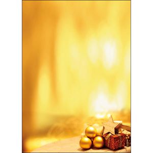 Böttcher-AG Weihnachtsbriefpapier Weihnachtszeit, A4, 100g/m², 100 Blatt