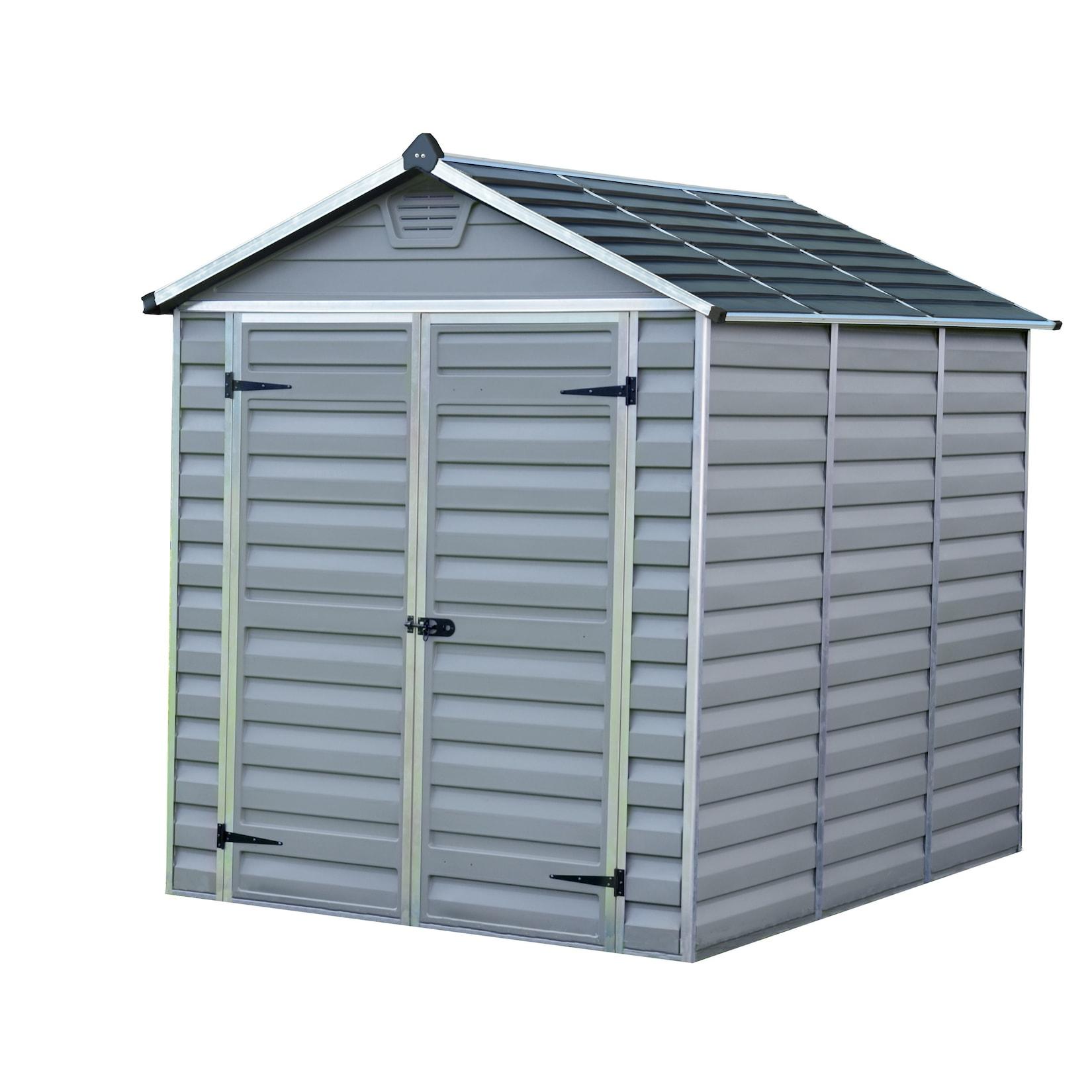 Palram - Canopia Skylight Gerätehaus, anthrazit ca.185,5x217x230,5 cm BxHxT