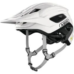 ABUS Fahrradhelm CliffHanger MIPS | Alpine White | Größe S
