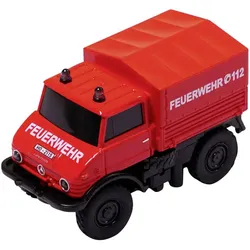 Carson 1:87 M-B Unimog U406 Feuerwehr 100% RTR (RTR Ready-to-Run)