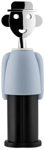Alessi Alessandro M Corkscrew Light Blue