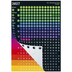 Neumann, Kalender, Der Springende Punkt schwarz 2027