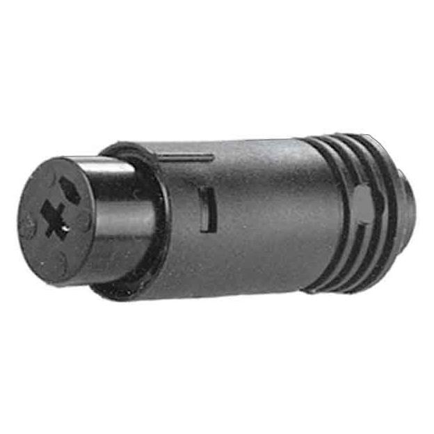 E+P LK 1 - Female - Schwarz - Metall - Kunststoff - Chrom - WEEE - RoHS - 2 Stück(e) (2 Stk.) (LK 1)