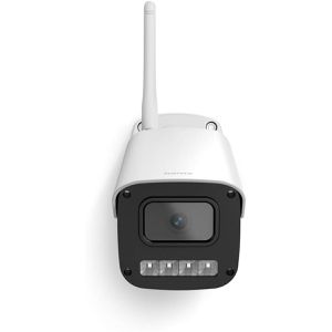 Hama Überwachungskamera 00176653, außen, 2 MP, Netzstrom, WLAN, weiß