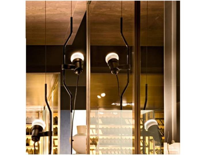 Parentesi Pendelleuchte Nickel m/Dimmer - Flos - Wohnzimmer - Design - Kunststoff