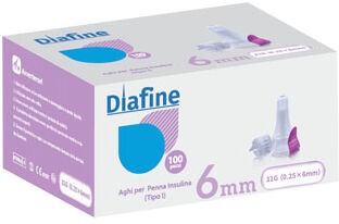 DIACARE Srl DIAFINE Ago Pung.31g 6mm 100pz