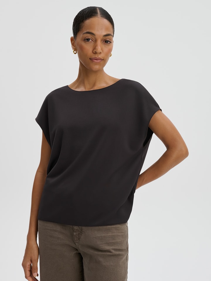 Someday Bluse in Braun - 42