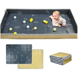 Taf Toys, Spielteppich + Spielmatte, Faltbare Fold 'n Play (180 x 138 cm)