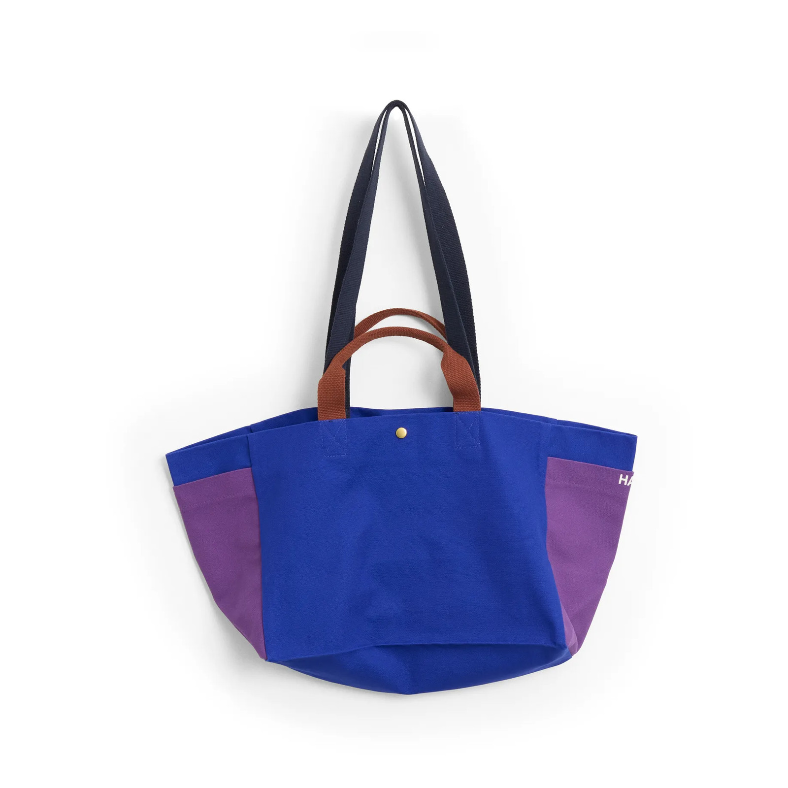 HAY Weekend Bag Organic tas Electric blue multi
