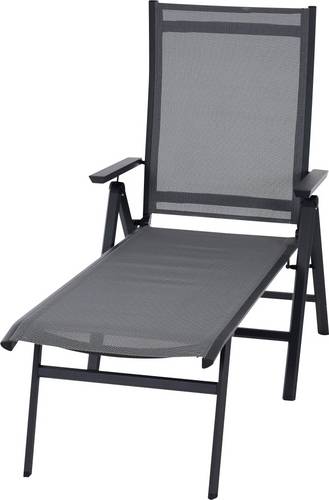 Siena Garden Tauro S83267 Klappliege Aluminium Anthrazit (matt), Grau