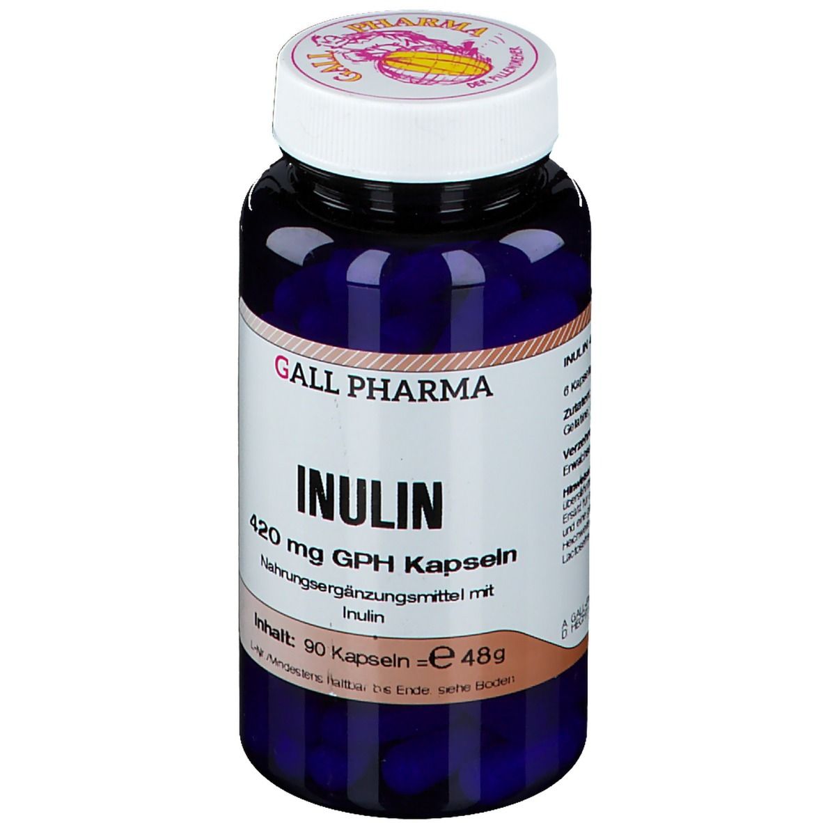 Inulin 420 mg GPH Kapseln 90 St